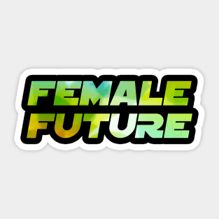 FEMALE FUTURE COLOR Sticker